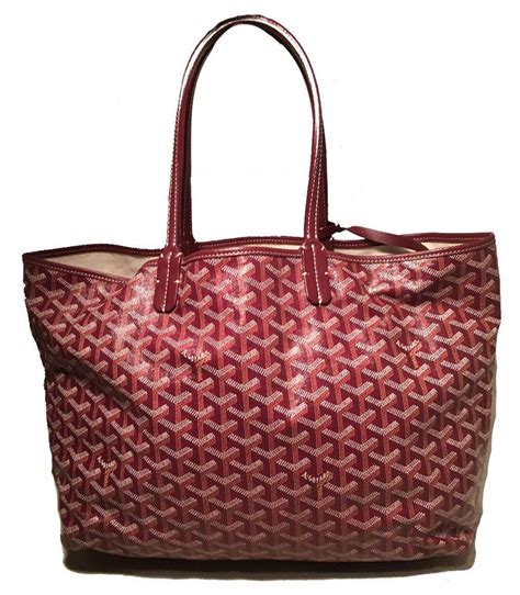 goyard st louis maroon|goyardine bag.